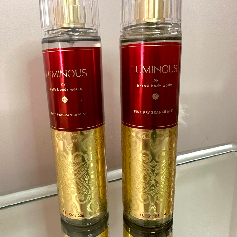 Bath & body works Luminous (set of 2)